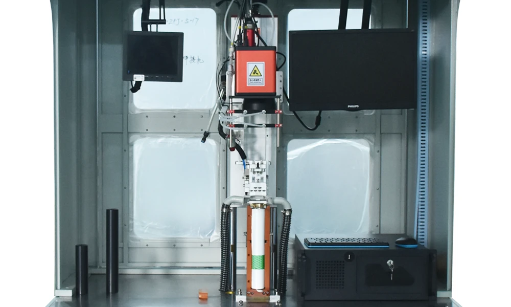 Laser Welding Machine For Cylindrical Tabless Battery Current Collectors Laser Welding Machine For Cylindrical Tabless Battery Current Collectors